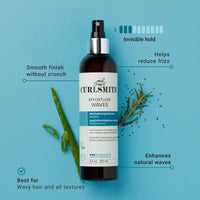 Thumbnail for CURLSMITH - Effortless Waves Styling Spray, Lightweight and Moisturising, Reduce Frizz, Natural Look, For Wavy and Curly Hair, Vegan (8oz)