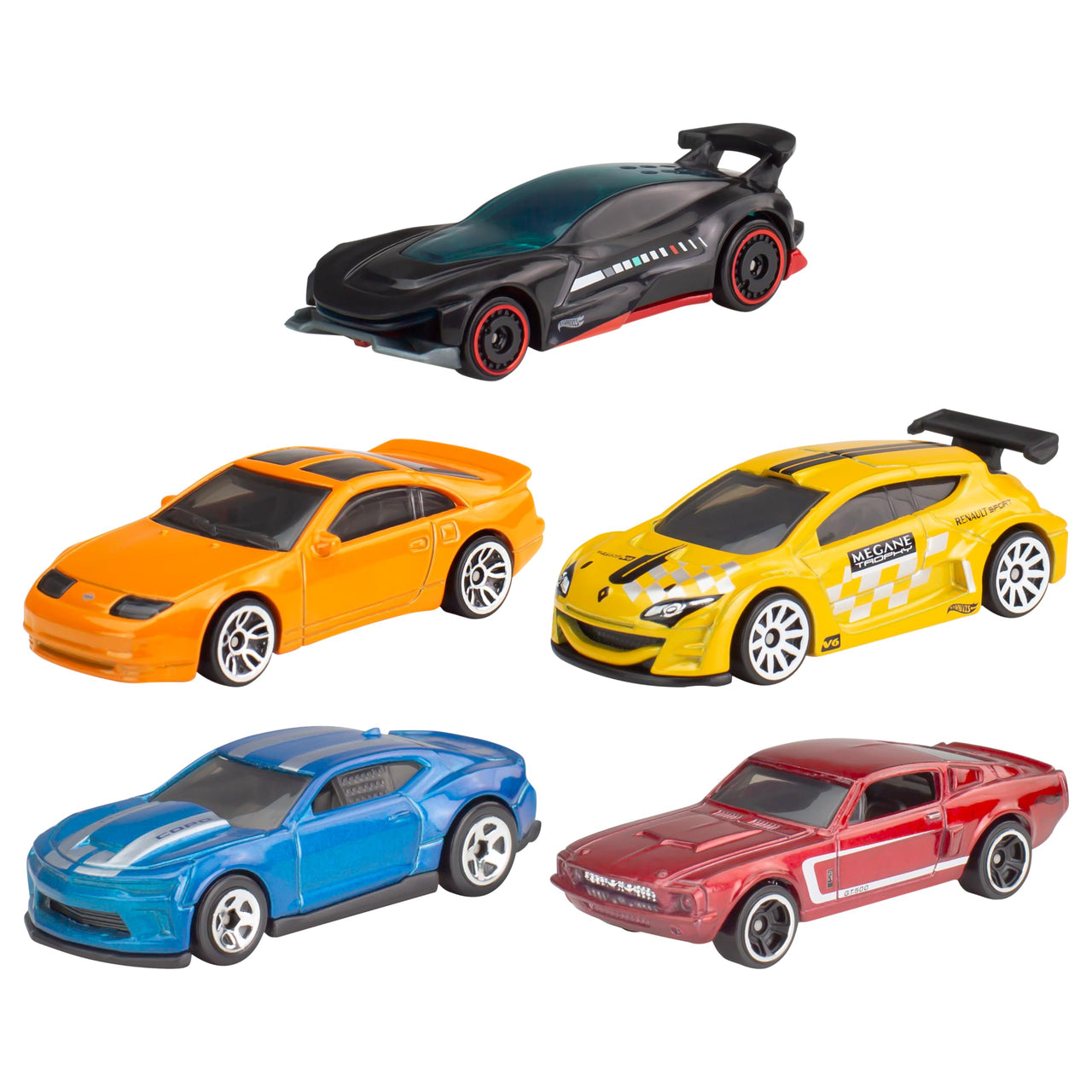 Hot Wheels Assortment Cars, 5 Count