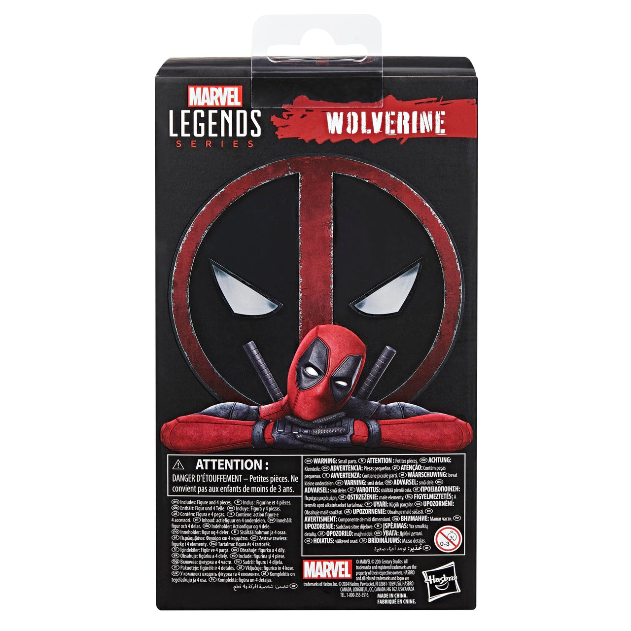 Marvel Legends Series Wolverine, Deadpool 2 Adult Collectible 6-Inch Action Figure