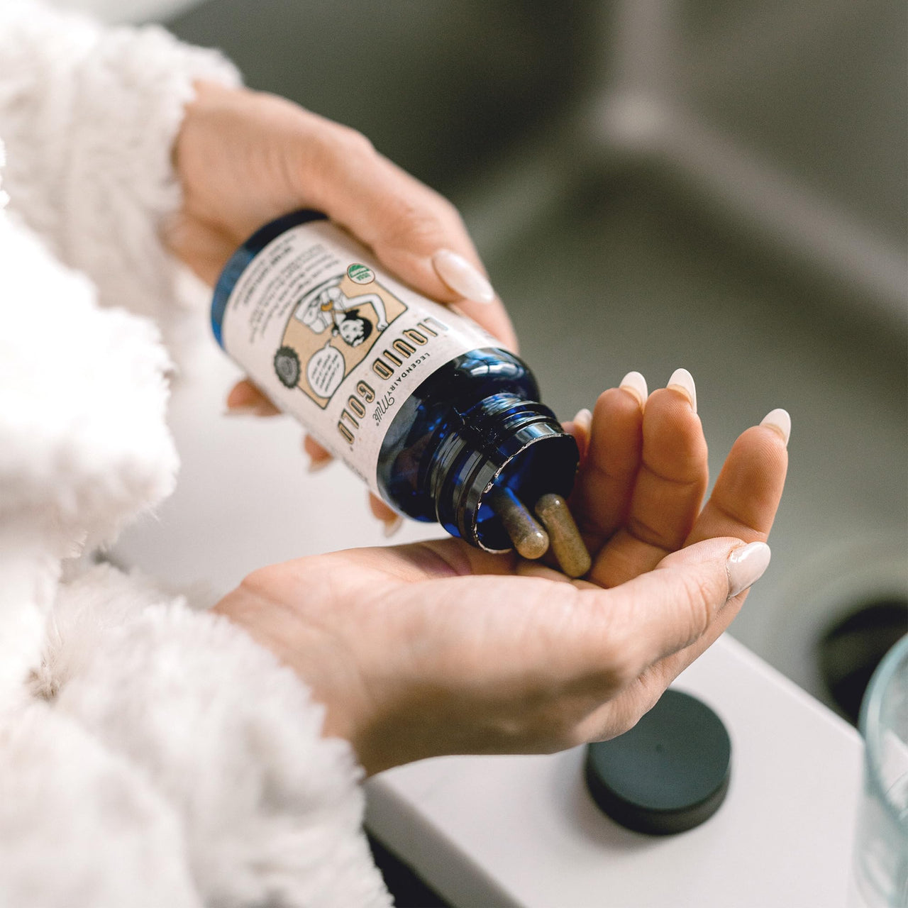 Legendairy Milk Liquid Gold Lactation Support | Lactation Supplement with Organic Goats Rue, Milk Thistle, Shatavari, Fennel, Alfalfa & Anise | Breastfeeding Supplements, 60 Count