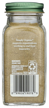 Thumbnail for Simply Organic Organic Ground Sage, 1.2 Oz