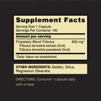 Thumbnail for Optimum Nutrition Tribulus Terrestris 625mg, 100 Capsules