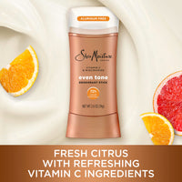 Thumbnail for SheaMoisture Deodorant Stick for 72h Odor Control Fresh Aluminum Free 2.6 oz