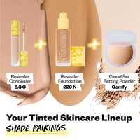 Thumbnail for Kosas Revealer Concealer - Medium Coverage Makeup with Hyaluronic Acid, Conceals Dark Circles Under Eyes, Dark Spots and Blemishes + Brightens, Hydrates, Long-Lasting & Vegan, (Tone 5.3 C)