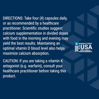 Thumbnail for Life Extension Bone Restore Elite Calcium Supplement with Super Potent K2, Calcium, Vitamin D3, Magnesium, Boron, zinc, Vitamin K2, for Bone Health, Gluten-Free, Non-GMO, 120 Capsules