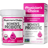 Thumbnail for Physician's CHOICE Probiotics for Women - PH Balance, Digestive, UT, & Feminine Health - 50 Billion CFU - 6 Unique Strains for Her - Organic Prebiotics, Cranberry Extract+ - Women Probiotic - 30 CT