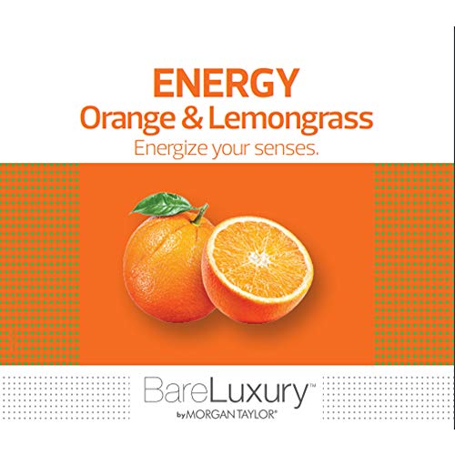 Image 2 of Morgan Taylor BareLuxury Mani/Pedi Energy Orange & Lemongrass Masque Jar 8oz