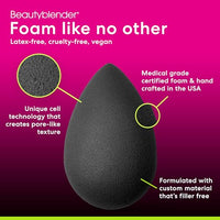 Thumbnail for Image 4 of beautyblender Micro Mini Pro Black Makeup Sponges, 2 Pack