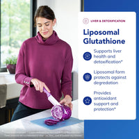 Thumbnail for Pure Encapsulations Liposomal Glutathione - Immune Support & Liver Detox* - Antioxidant Protection - with Setria Glutathione - Non-GMO - 60 Softgel Capsules