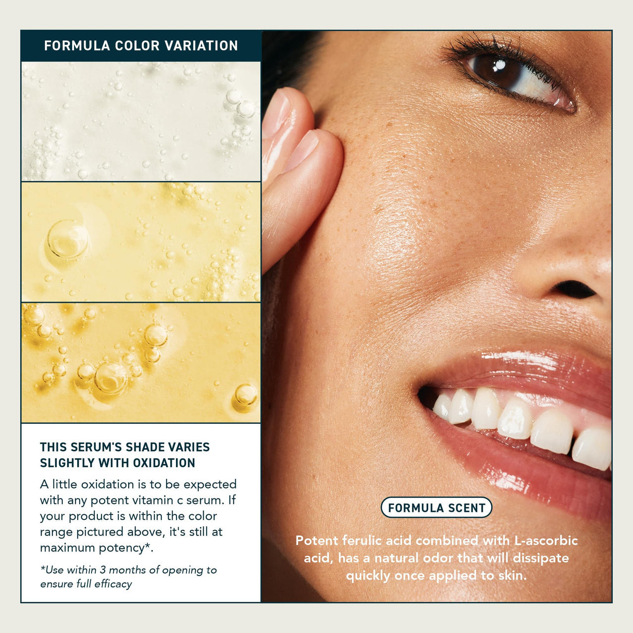 Prequel Skin Lucent-C, Vitamin C Serum for Face. Professional Facial L-Ascorbic Acid, Ferulic Acid Formula with Niacinamide. Clinical Skincare for Luminous Firm Skin. 1oz Pump