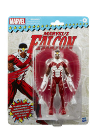 Thumbnail for Marvel Legends Series Marvel’s Falcon 6-inch Retro Packaging Action Figure Toy, 3 Accessories