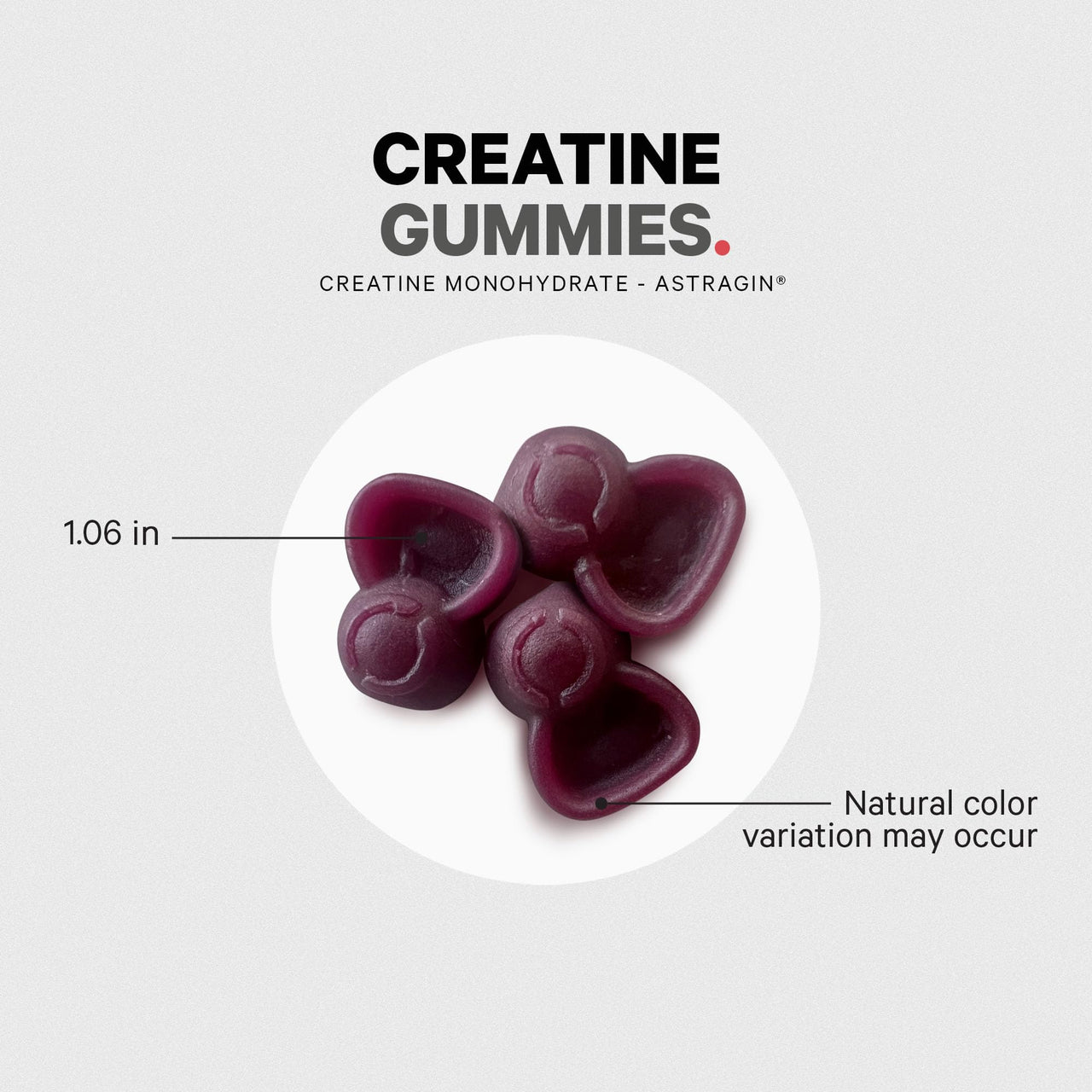 Codeage Creatine Monohydrate Gummies Supplement - 5000mg Creatine - AstraGin Panax & Astralagus - Sport Gummy - Mixed Berry Flavor - Kettlebell Shape Vitamins - Vegan - Non-GMO - 120 Gummies