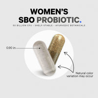 Thumbnail for Codeage Women’s Probiotics Supplement - 50 Billion CFUs - SBO Probiotics & Prebiotics - Cranberries - Feminine Health - Fermented Botanical Blend, Whole Food Supplement - Vegan, Non-GMO - 60 Capsules