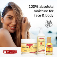 Thumbnail for De La Cruz - Vitamin E Cream, Lotion and Oil Bundle - Moisturizer for All Skin Types