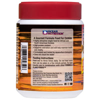 Thumbnail for Ocean Nutrition Fish Food Flakes - Cichlid Fish Food, High Protein Flakes, Tropical, Ideal Cichlid Food for Angelfish, Kribensis, Ram and More, Made in The USA, 2.5 oz (70 g)