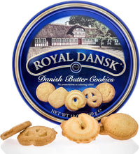 Thumbnail for Royal Dansk Danish Butter Cookies, Premium Assorted Cookies in Gift Tin, Great for Sharing and Gifting, 12 oz