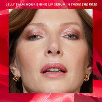 Thumbnail for LAURA GELLER NEW YORK Serum Staples Soothing Blush + Lip Duo - Blush Cheek Tint, Practical Pink + Jelly Balm Lip Serum, There She Rose