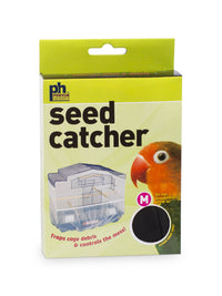 Thumbnail for Prevue Pet Products 821B Mesh Bird Seed Catcher, Black, Medium/8