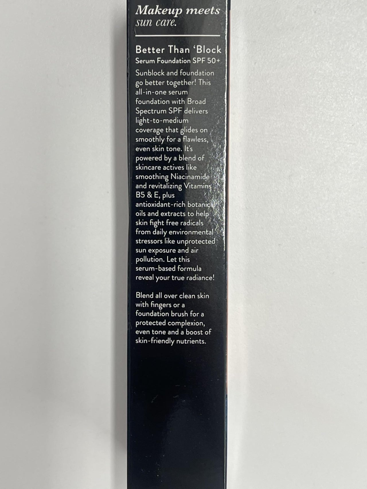 LAURA GELLER NEW YORK Better Than ‘Block Skincare-Infused Serum Foundation with Broad Spectrum SPF 50+, Light