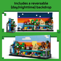 Thumbnail for LEGO Minecraft Mini Biomes Building & Pretend Play Toy for Boys & Girls - Video Game Playset & Toy Figures for Preteens, Ages 12 + - W/2 Minifigures & 3 Microfigures - Gift Idea for Birthdays - 21589
