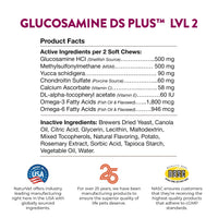 Thumbnail for NaturVet – Glucosamine DS Plus - Level 2 Moderate Care – Supports Healthy Hip & Joint Function – Enhanced with Glucosamine, MSM & Chondroitin – for Dogs & Cats–120 Soft Chews