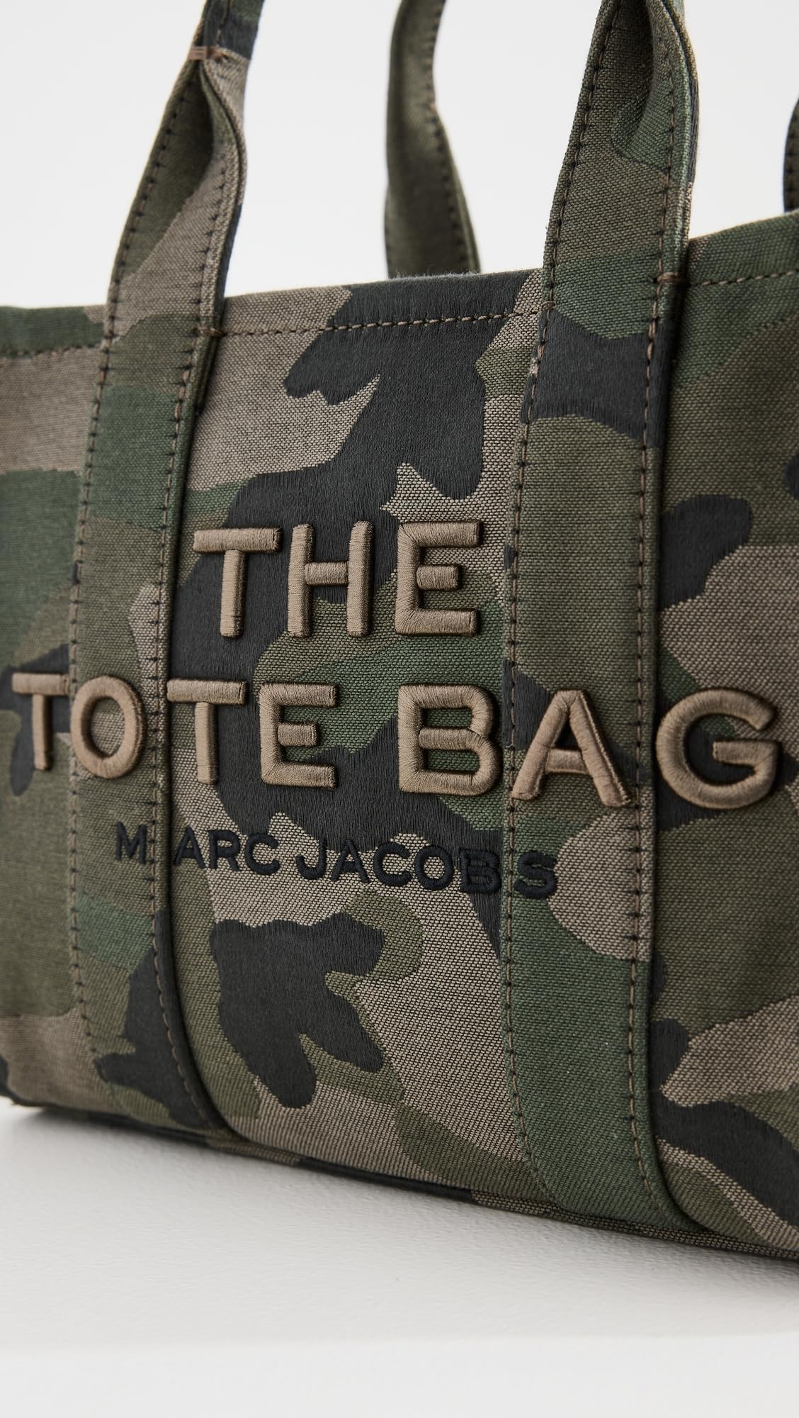 Marc Jacobs Women's The Camo Jacquard Small Tote Bag, Camo Multi, One Size