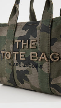 Thumbnail for Marc Jacobs Women's The Camo Jacquard Small Tote Bag, Camo Multi, One Size