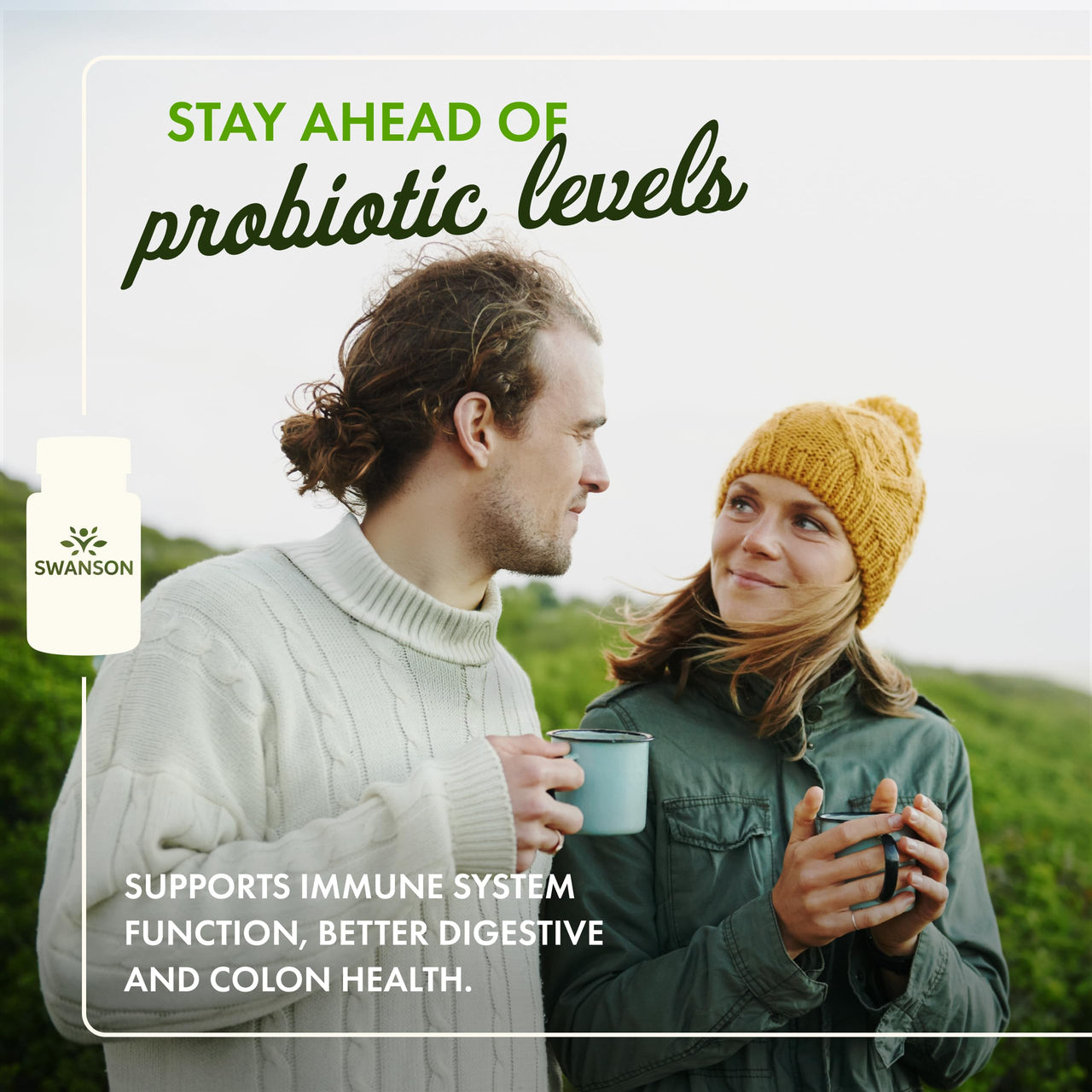 Swanson Dr. Stephen Langer's Formula - Natural Probiotic w/Prebiotic FOS - 16-Strain Supplement Promoting Digestive Support w/ 3.2 Billion CFU per Capsule - (60 Veggie Capsules)