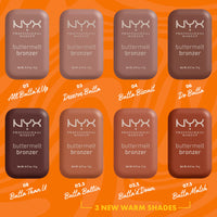 Thumbnail for NYX PROFESSIONAL MAKEUP Matte Buttermelt Bronzer, Longwear Face Makeup with Up to 12 Hours of Wear, Vegan Formula - Do Butta (Deep Golden)