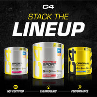Thumbnail for Cellucor C4 Ripped Sport Pre Workout Powder Fat Burner - NSF Certified for Sport + Sugar Free Preworkout Energy Supplement for Men & Women - 135mg Caffeine + Weight Loss - Fruit Punch, 30 Servings