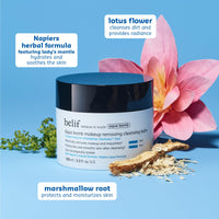 Thumbnail for belif Aqua Bomb Cleansing Balm Makeup Remover, Hydrate & Deep Cleanse in 1 Step, No Mess Clean Up, Melt Away Makeup & SPF, Balm to Oil Cleanser Formula, No Oily Residue, Korean Skin Care