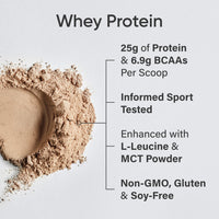 Thumbnail for Sports Research Whey Protein - Sports Nutrition Whey Isolate Protein Powder for Lean Muscle Building & Workout Recovery - 5 lb Bag Bulk Protein Powder 25g per Serving - Dutch Chocolate, 56 Servings