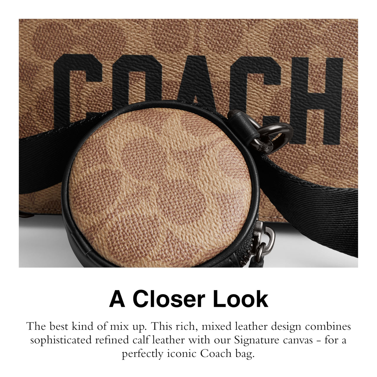 COACH Charter Slim Crossbody in Signature Graphic