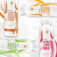 Thumbnail for Dove Plant Milk Cleansing Body Wash Oat Milk & Berry Brulee for Moisturized Skin Gentle Cleanser, No Sulfate or Parabens, pH balanced 17.5 fl oz
