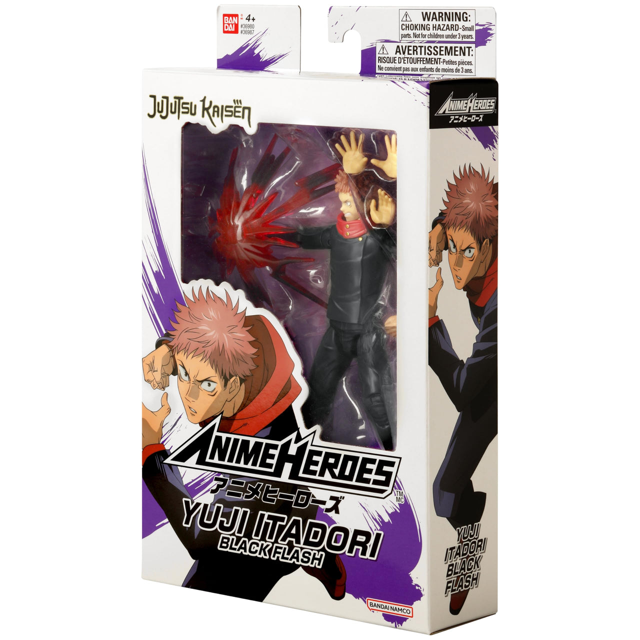 ANIME HEROES - Jujutsu Kaisen - Yuji Itadori Black Flash ver. Action Figure