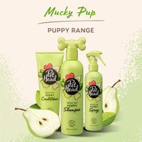 Thumbnail for Pet Head Mucky Pup Puppy Deodoriser Spray | Pear Scent | Shampoo Conditioner Spray for Puppies from 8 Weeks | Vegan | pH-Neutral | Gentle Formula for Puppies | Made in USA | 10.1 fl. oz.