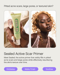 Thumbnail for Topicals Sealed Active Scar Filling Primer for Acne Prone Skin - Good for Blemishes, Pores, Acne & Dryness - Contains Retinol and Salicylic Acid - 1 Oz