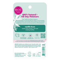 Thumbnail for eos 100% Natural & Organic Lip Balm Sticks - Vanilla Bean, All Natural Lip Balm, All-Day Moisture, Dermatologist Recommended, 0.14 oz, 2-Pack