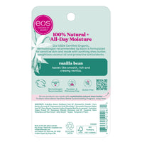 Thumbnail for eos 100% Natural & Organic Lip Balm Sticks - Vanilla Bean, All Natural Lip Balm, All-Day Moisture, Dermatologist Recommended, 0.14 oz, 2-Pack