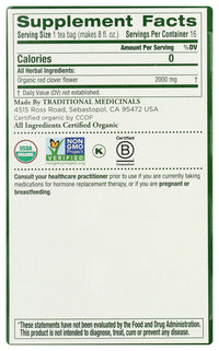 Thumbnail for Traditional Medicinals, Tea Herbal Red Clover Organic, 16 Count
