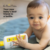 Thumbnail for La Petite Creme French Premium Diapering Lotion - Diaper Cream Alternative to Baby Wipes - Moisturizer & Skin Cleanser - USDA Certified Organic Ingredients - Baby Essentials (2 Bottles of 20 oz)