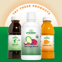 Thumbnail for Dynamic Health Certified Organic Beetroot Juice Concentrate Dietary Supplement, No Added Sugar, Artificial Colors, Preservatives, BPA-Free, Gluten-Free, 32 oz