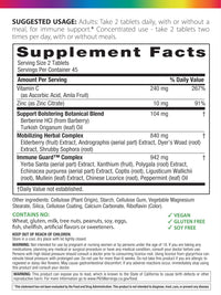 Thumbnail for Rainbow Light Counter Attack Immune Support Booster Supplement for Adults | 90 Tablets | with Vitamin C, Zinc, Immune Guard & More