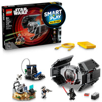 Thumbnail for LEGO Star Wars SMART Play: Darth Vader’s TIE Fighter Interactive Building Toy - All-in-One Set - Reacts to How You Move and Play with a SMART Brick - Gift for Boys, Girls and Kids Ages 8+ - 75421