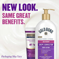 Thumbnail for Gold Bond Age Renew Crepe Corrector Body & Face Lotion, Replenishing & Smoothing Formula, 14 oz., Packaging may vary