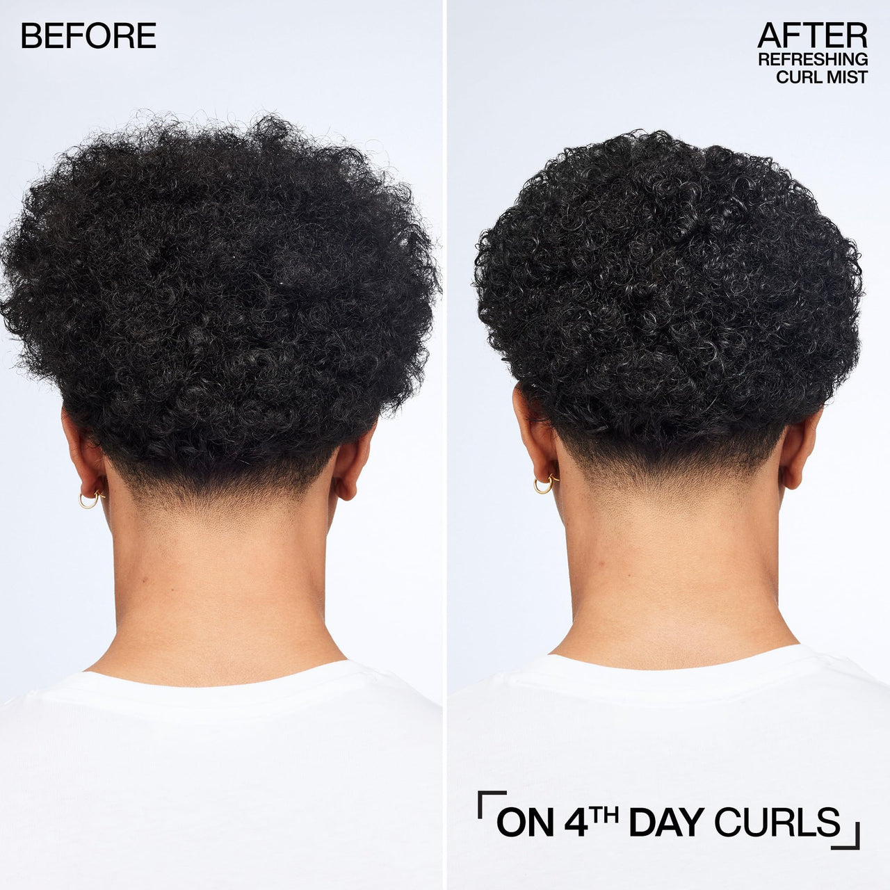 REDKEN Curl Refreshing Spray For Curly and Coily Hair - Hydrates & Defines up to 7th-Day Curls, Silicone-Free