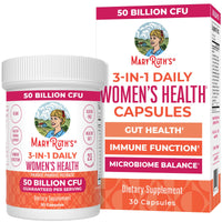 Thumbnail for MaryRuth's 3-in-1 Daily Health Probiotics for Women | Hormone Support & Gut Health Supplement for Women | Women’s Probiotic | 50 Billion CFU | Vegan | 30 ct