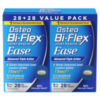 Thumbnail for Osteo Bi-Flex Ease Mini Tablet Triple Action UC-II Collagen Supplement with Vitamin D, Improve Joint Function, Strength, Flexibility, Mobility 28 Mini Tabs, 2 Pack