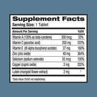 Thumbnail for Bausch + Lomb Ocuvite Vitamin & Mineral Supplement Tablets with Lutein, 120 Count Bottle (Pack of 3)