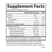 Thumbnail for Carlson - The Very Finest Fish Oil, 1600 mg Omega-3s, Liquid Supplement, Norwegian, Wild-Caught, Sustainably Sourced , Lemon, 16.9 Fl Oz